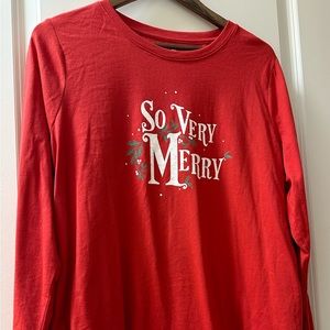 Long sleeve holiday t-shirt